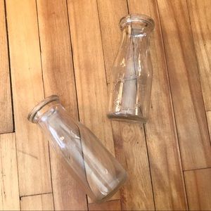 Vintage Milk bottles